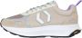 Mikakus Barcelona Monochrome Cross Desert Sneakers Beige Dames - Thumbnail 1