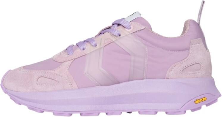 Mikakus Barcelona Paarse Mono Sneakers Lente-Zomer Collectie Purple Dames