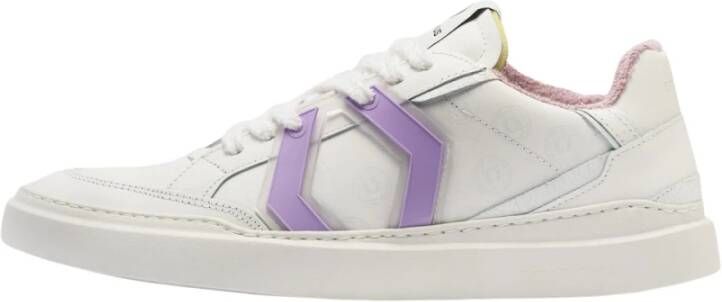 Mikakus Barcelona Retro Krona Tulip Sneakers White Heren