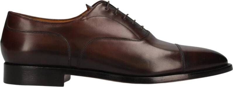 Mille885 Firenze Laced Shoes Brown Heren