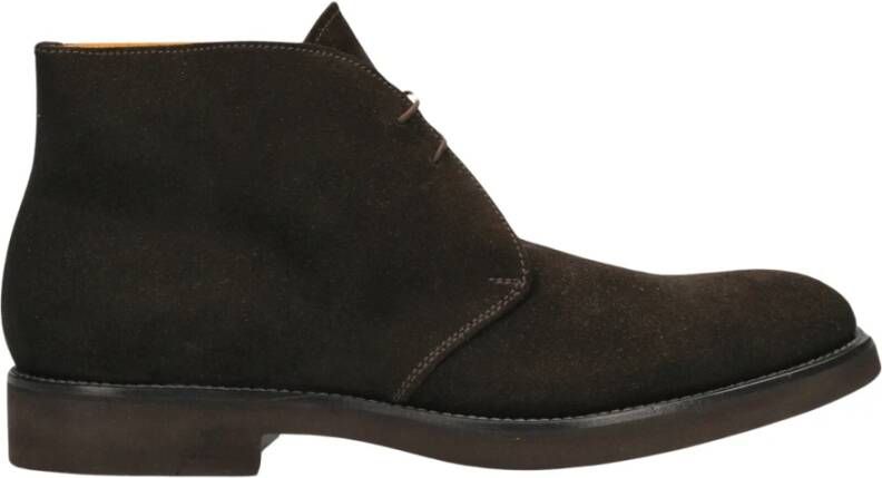 Mille885 Suede Desert Boot Brown Heren