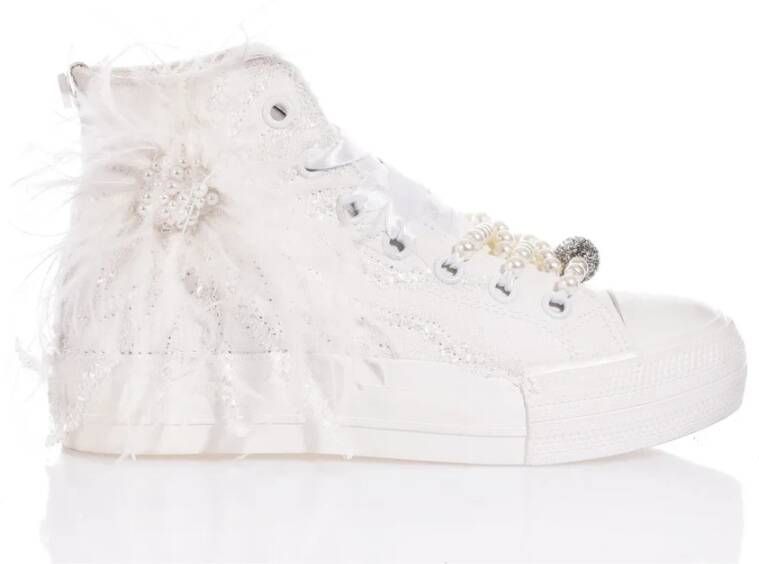 Mimanera Witte Sneakers voor Vrouwen White Dames