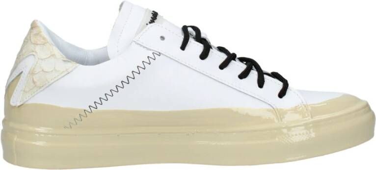 Mimanera Zwarte Damessneakers White Dames