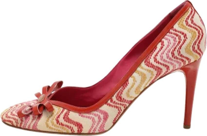 Missoni Pre-owned Fabric heels Multicolor Dames