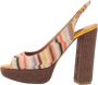 Missoni Pre-owned Fabric sandals Multicolor Dames - Thumbnail 1