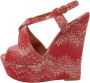 Missoni Pre-owned Fabric sandals Red Dames - Thumbnail 1