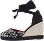 Missoni Pre-owned Raffia sandals Black Dames - Thumbnail 1