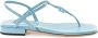 Miu Blauwe Patent Sandalen Blue Dames - Thumbnail 1