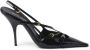 Miu Leren pumps met lak effect Black Dames - Thumbnail 1