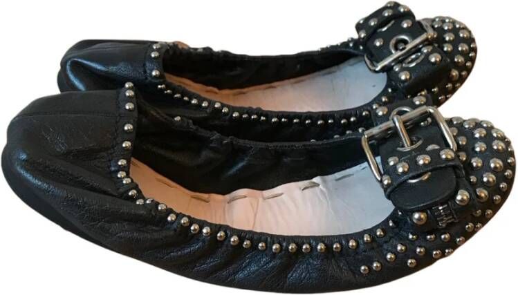 Miu Pre-owned Ballerinas Black Dames