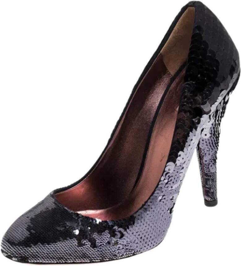 Miu Pre-owned Fabric heels Black Dames