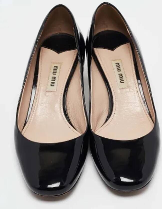 Miu Pre-owned Fabric heels Black Dames