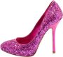 Miu Pre-owned Fabric heels Purple Dames - Thumbnail 1