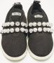 Miu Pre-owned Fabric sneakers Black Dames - Thumbnail 1