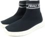 Miu Pre-owned Fabric sneakers Black Dames - Thumbnail 1