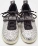 Miu Pre-owned Fabric sneakers Gray Dames - Thumbnail 1