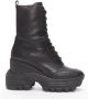 Miu Pre-owned Leather boots Black Dames - Thumbnail 1