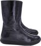 Miu Pre-owned Leather boots Black Dames - Thumbnail 1