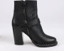 Miu Pre-owned Leather boots Black Dames - Thumbnail 1