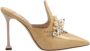 Miu Pre-owned Leather heels Beige Dames - Thumbnail 1