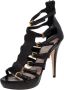 Miu Pre-owned Leather heels Black Dames - Thumbnail 1