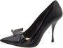 Miu Pre-owned Leather heels Black Dames - Thumbnail 1