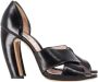 Miu Pre-owned Leather heels Black Dames - Thumbnail 1