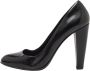 Miu Pre-owned Leather heels Black Dames - Thumbnail 1