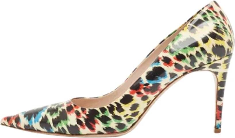 Miu Pre-owned Leather heels Multicolor Dames