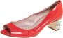 Miu Pre-owned Leather heels Orange Dames - Thumbnail 1