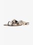 Miu Pre-owned Leather sandals Black Dames - Thumbnail 1