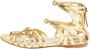 Miu Pre-owned Leather sandals Yellow Dames - Thumbnail 1