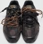 Miu Pre-owned Leather sneakers Brown Dames - Thumbnail 1