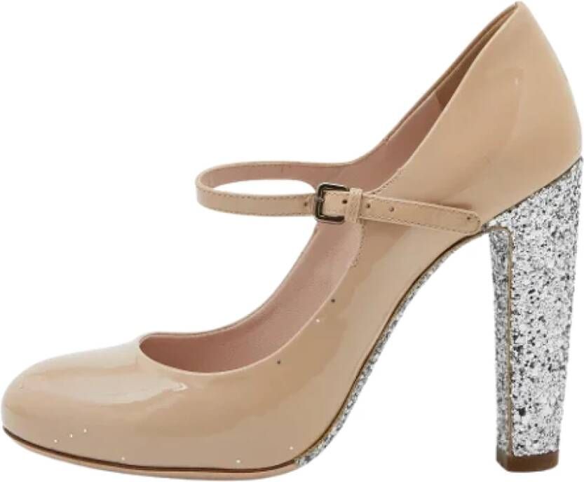 Miu Pre-owned Pumps Beige Dames