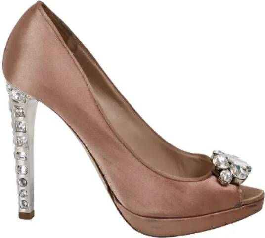 Miu Pre-owned Pumps Beige Dames