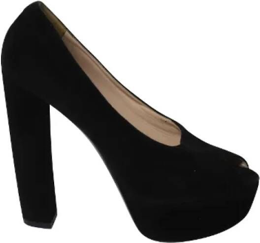 Miu Pre-owned Pumps Black Dames