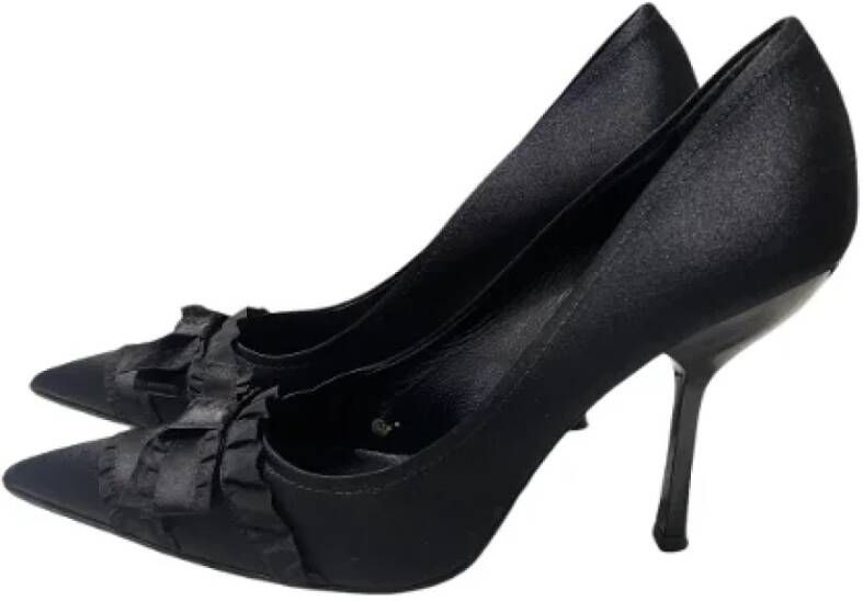 Miu Pre-owned Sandalen Black Dames