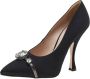 Miu Pre-owned Satin heels Black Dames - Thumbnail 1