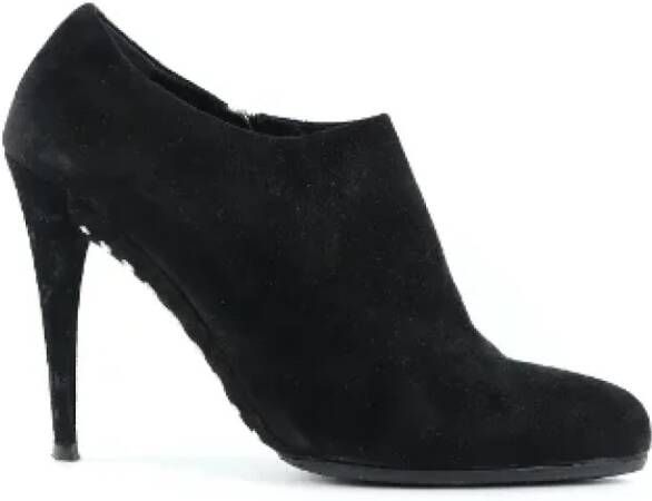 Miu Pre-owned Suede boots Black Dames