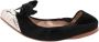 Miu Pre-owned Suede flats Black Dames - Thumbnail 1