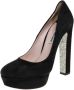 Miu Pre-owned Suede heels Black Dames - Thumbnail 1