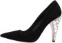 Miu Pre-owned Suede heels Black Dames - Thumbnail 1