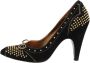 Miu Pre-owned Suede heels Black Dames - Thumbnail 1