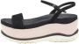 Miu Pre-owned Suede sandals Black Dames - Thumbnail 1