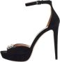 Miu Pre-owned Suede sandals Black Dames - Thumbnail 1