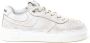 Miu Witte Distressed Leren Sneakers White Dames - Thumbnail 1