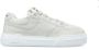 Miu Witte leren sneakers met logoprint White Dames - Thumbnail 1