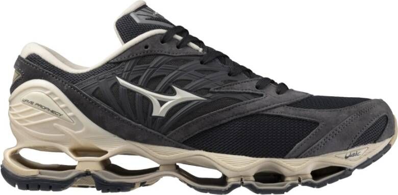 Mizuno Grijze Sneakers Wave Prophecy LS Schoenen Gray Heren