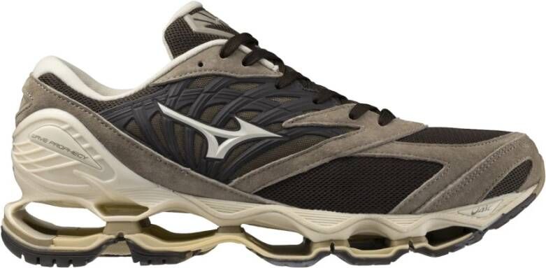 Mizuno Grijze Sneakers Wave Prophecy LS Schoenen Multicolor Heren