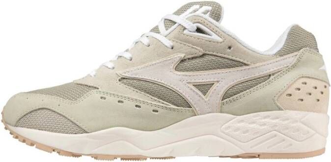 Mizuno Heren Contender S Suède Sneakers Beige Heren